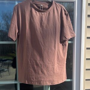 Men's Casual Tan T-Shirt